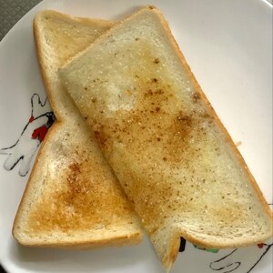 ☆5分でおやつ！食パンでシナモンパン！☆